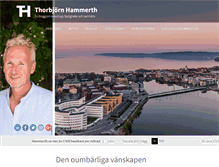 Tablet Screenshot of hammerth.se